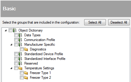 CANopen Architect Standard